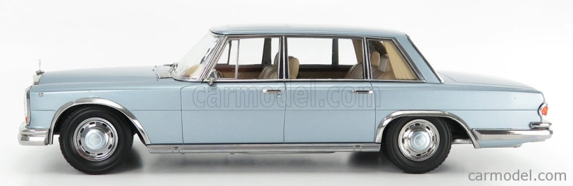 Kk-scale Mercedes benz S-class 600 Pullman (w100) 1963 1:18 Světle Modrá Met
