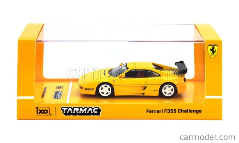 Tarmac Ferrari F355 Challenge 1995 1:64 Žlutá
