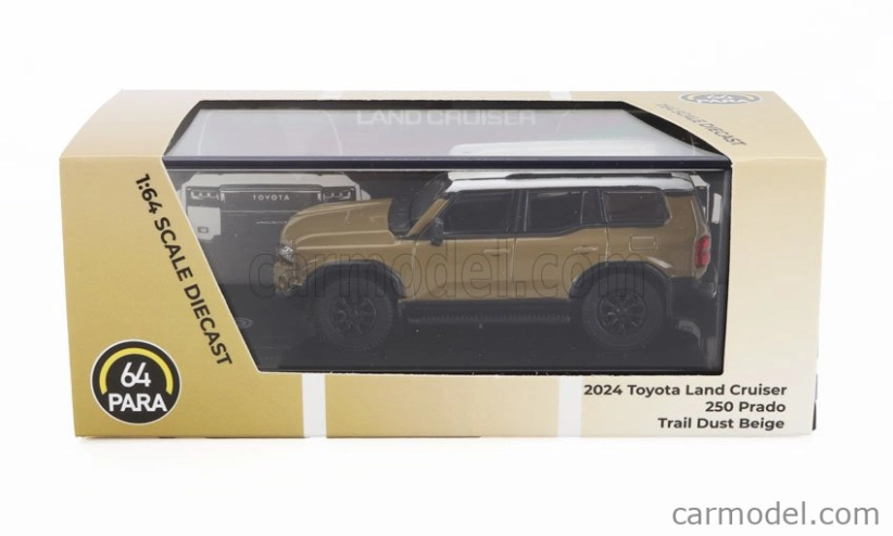 Paragon-models Toyota Land Cruiser Series 250 Lhd 2024 1:64 Světle Hnědá Bílá