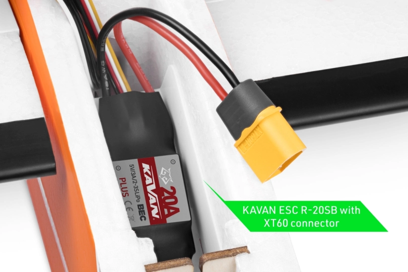 KAVAN Twisty 1512 mm - oranžová