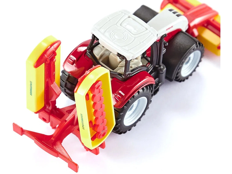 SIKU Blister - traktor Steyr se sekacími nástavci