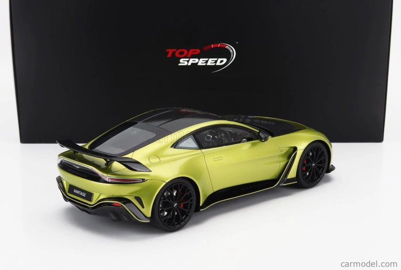 Truescale Aston martin V12 Vantage 2023 1:18 Kosmopolitní Žlutá