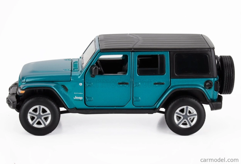 Tayumo Jeep Wrangler Sahara Hard-top 2012 1:32 Blue Black