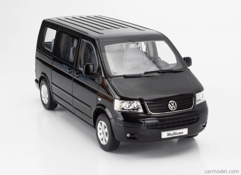Norev Volkswagen T5 Multivan Minibus 2003 1:18 čierny