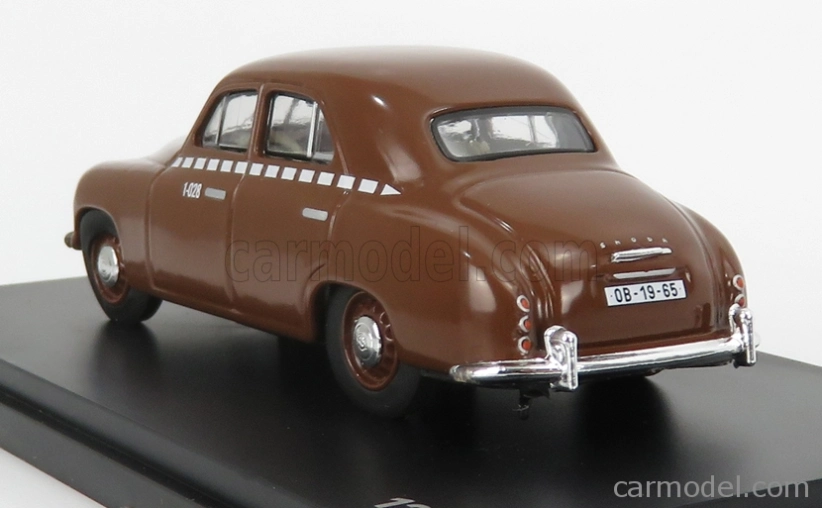 Abrex Škoda 1201 Taxi 1956 1:43 Hnedá