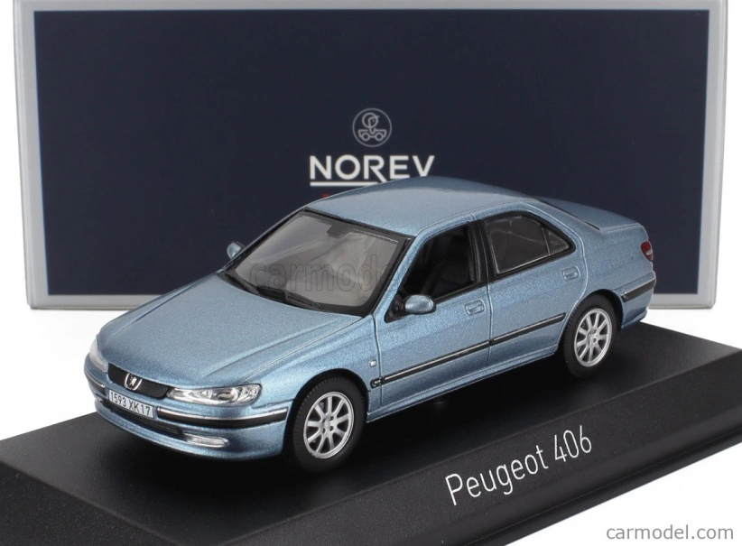 Norev Peugeot 406 2002 1:43 Blue Met