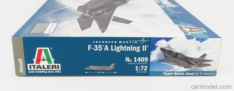 Italeri Lockheed martin F-35 A Version Lighting Ii Military Airplane 2011 1:72 /
