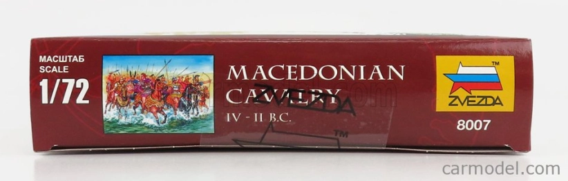 Zvezda Figures Mecedonian Cavalry 1:72 /