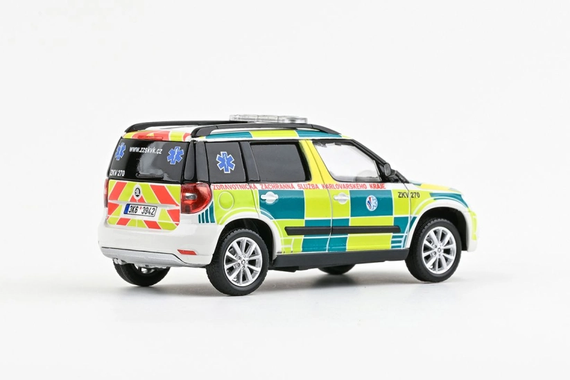 Abrex Škoda Yeti FL (2013) 1:43 - ZZS Karlovarského kraja 270