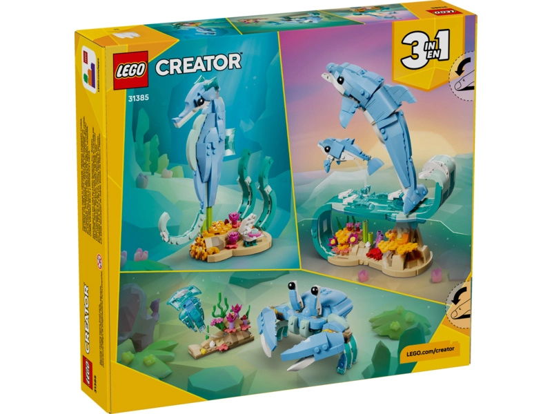 LEGO Creator - Morské živočíchy: Krásne delfíny