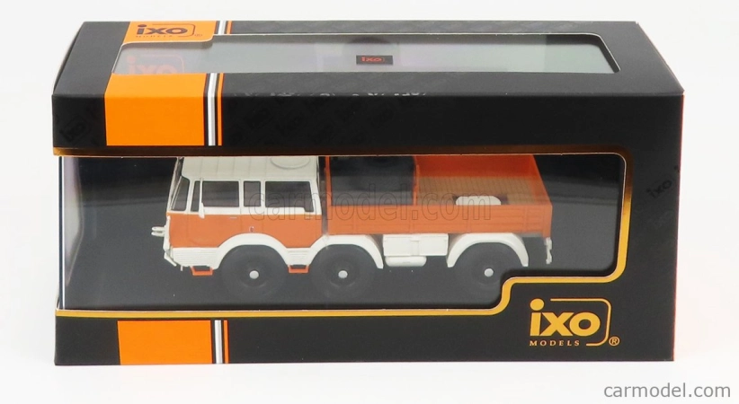 Ixo-models Tatra 813 6x6 Truck 3-assi 1968 1:43 Žlutá Bílá
