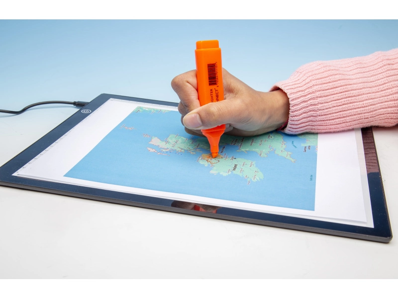 Lightcraft svietiaca podložka A3 LED tenká