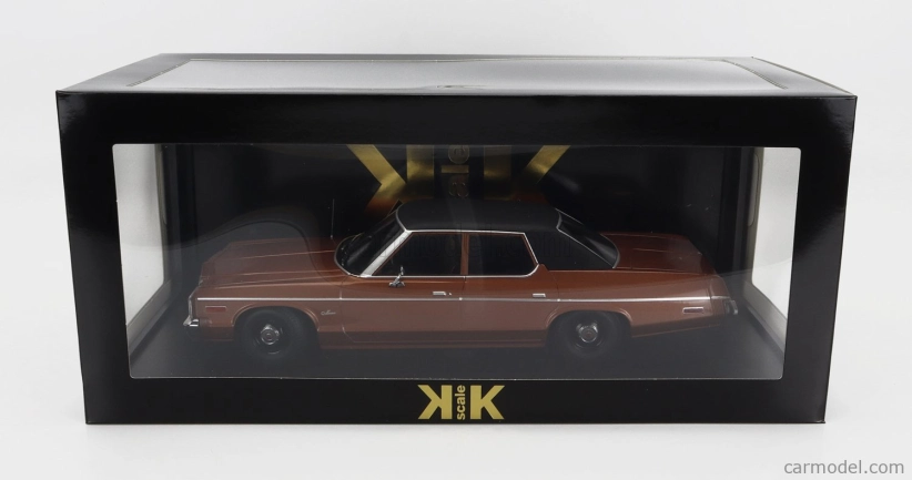 Dodge Monaco 1974 v mierke 1:18 hnedý čierny