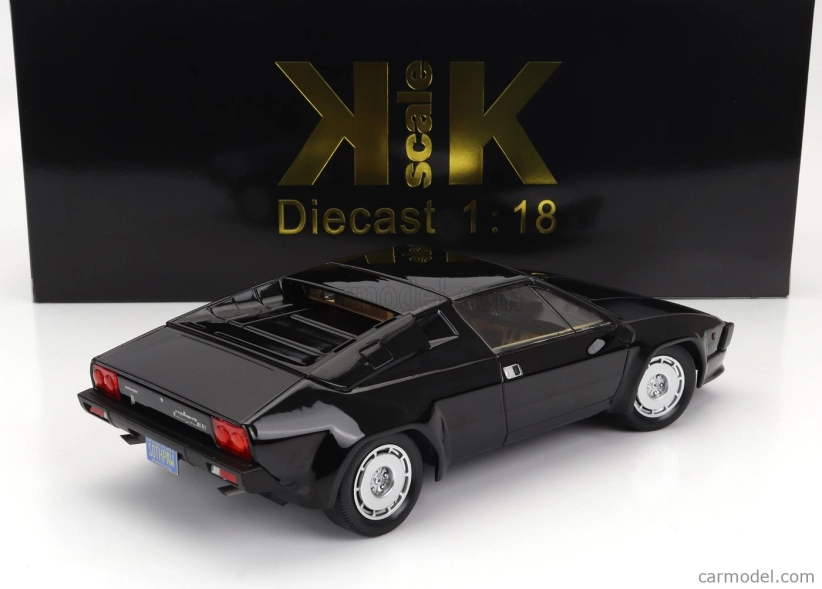 Lamborghini Jalpa 3500 1982 v mierke 1:18 čierna