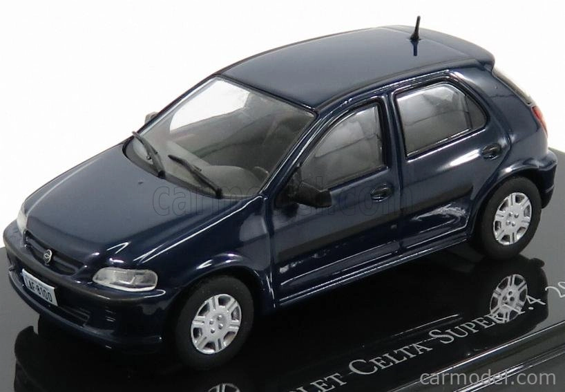 Edicola Chevrolet Celta Super 1.4 2006 1:43 Modrá