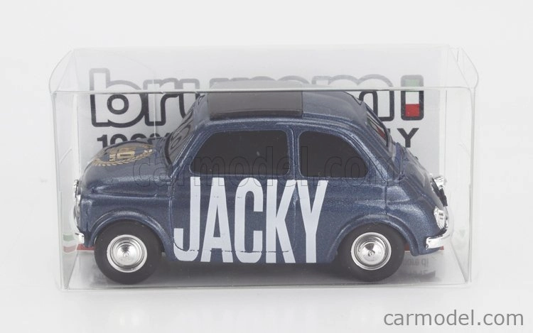 Brumm Fiat 500 Brums 80 Years Jacky Ickx 1965 1:43 Modrá