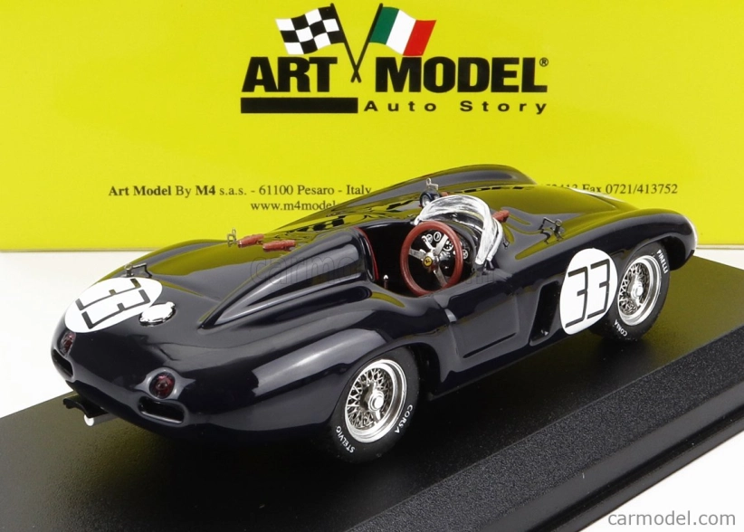 Art-model Ferrari 500 Mondial N 33 Santa Barbara 1954 P.rubirosa 1:43 Blue