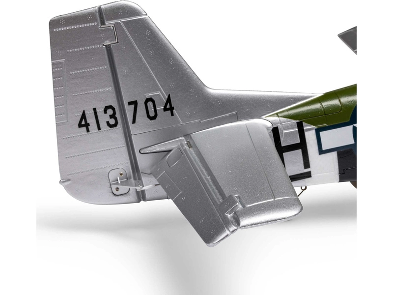 RC letadlo E-flite P-51D Mustang 1.0m AS3X+ SAFE Select BNF Basic