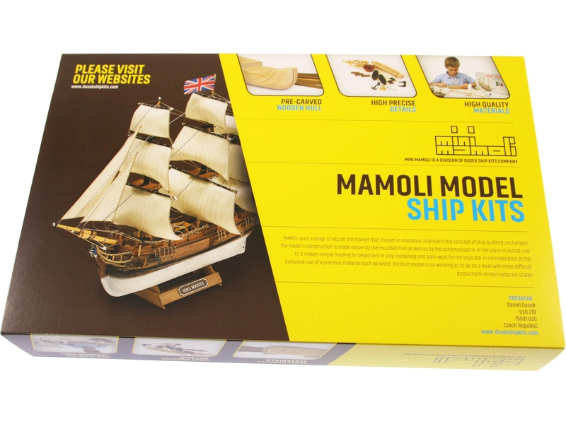 MINI MAMOLI Capitain Morgan 1:135 kit