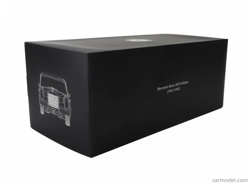 Nzg Mercedes Benz S-class 600 Lwb Pullman (w100) 1963-1981 1:18 Svetlomodrá