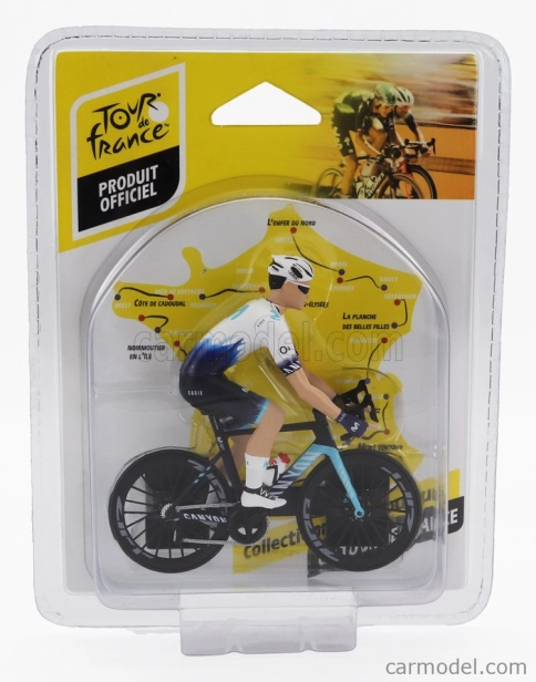 Solido Figures Ciclista - Cyclist - Team Movistar - Tour De France 2023 1:18 Bílá