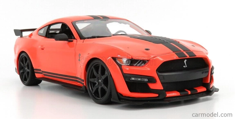 Maisto Ford USA Mustang Shelby Gt500 Coupe 2020 1:18 Orange