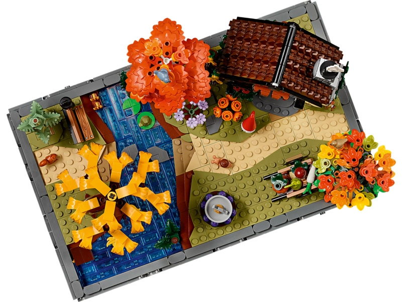 LEGO Icons - Chata a podzimní zahrada