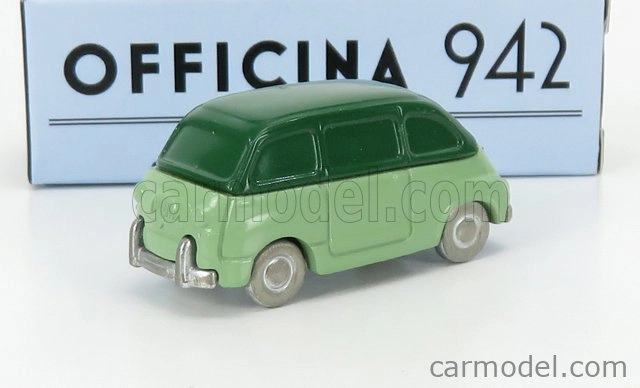 Officina-942 Fiat 600 Multipla 1956 1:76 2 Tóny Zelené