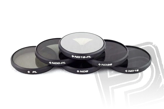 Inspire 1 series – súprava filtrov PL, ND8/PL, ND16/PL, ND32