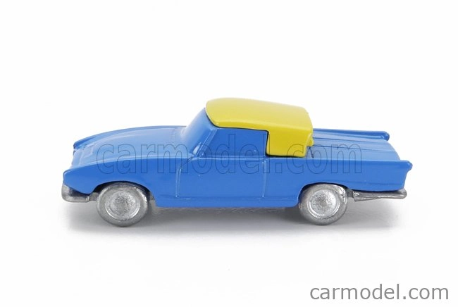 Officina-942 Fiat 1200 Coupe Carrozzeria Ghia 1958 1:76 Modrá krémová