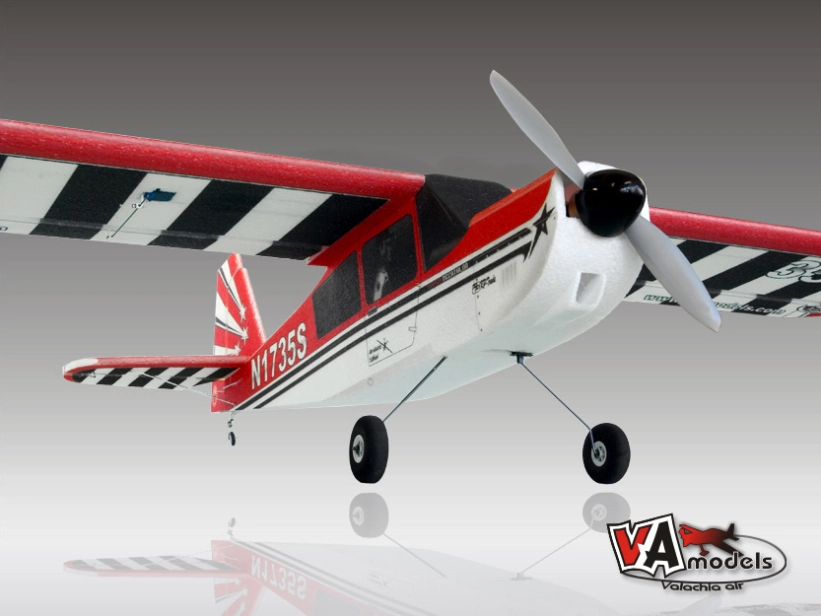 BELLANCA SUPER DECATHLON červená - ARF (VA-Models)
