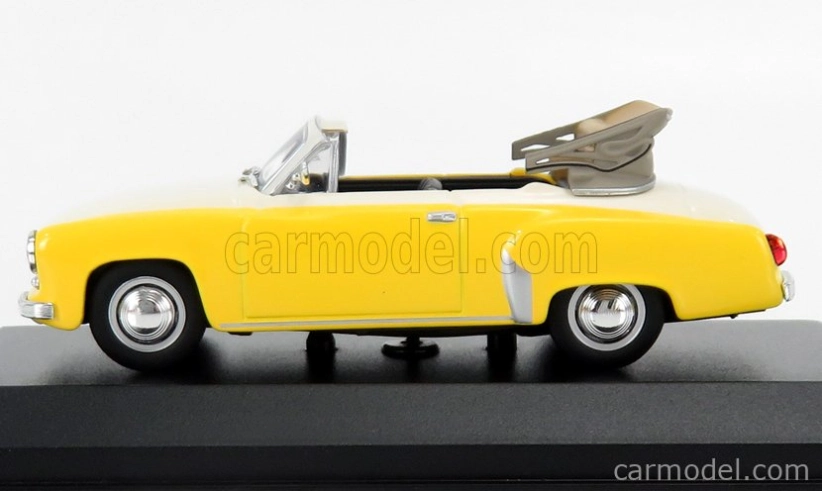 Minichamps Wartburg A311 Cabriolet 1958 1:43 žltá biela