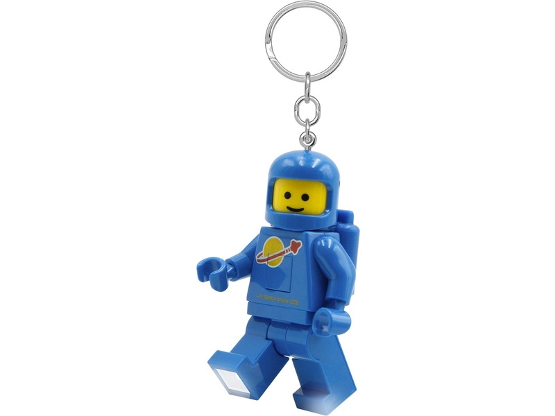 Svietiaca kľúčenka LEGO - Kozmonaut modrý