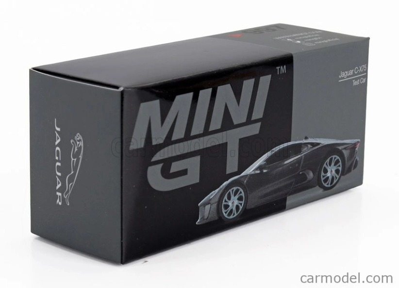 Mini-gt Jaguar C-x75 2010 1:64 Carbon