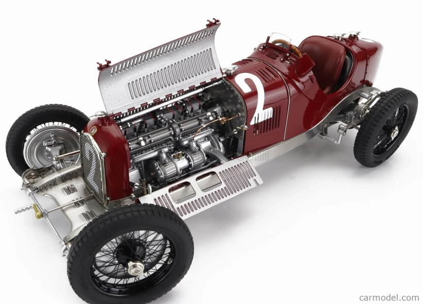 Cmc Alfa romeo F1 P3 N 2 Winner Germany Gp 1932 R.caracciola 1:18 Red