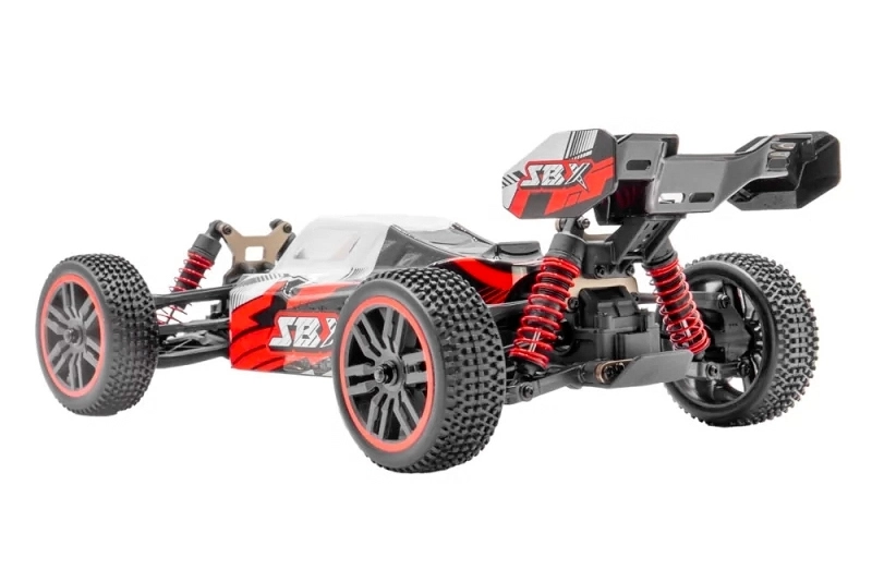 SBX Buggy 1/12 XL - 2,4 GHz RTR (4WD), červená