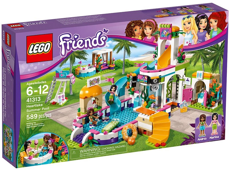 LEGO Friends - Letní bazén v městečku Heartlake