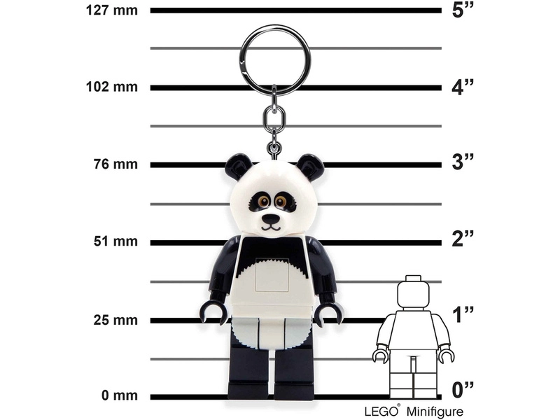 LEGO svietiaca kľúčenka – Panda