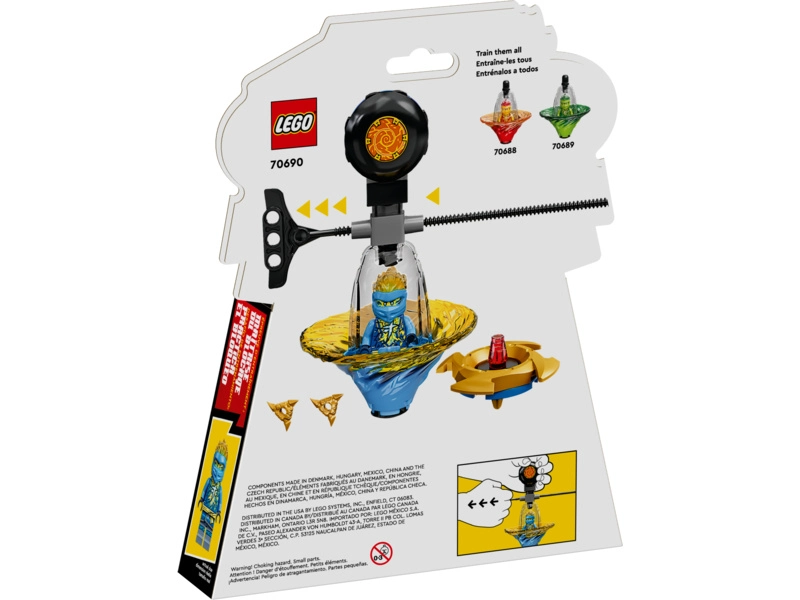 LEGO Ninjago - Jayův nindžovský trénink Spinjitzu