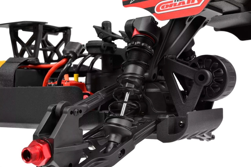 RC auto KAGAMA-4 Monster Truck 4WD 3-4S RTR, červená
