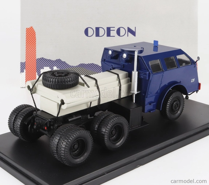 Odeon Pacific Tank M26 Tractor Truck 3-assi Bourgey Mountreuil 1944 1:43 Modrá