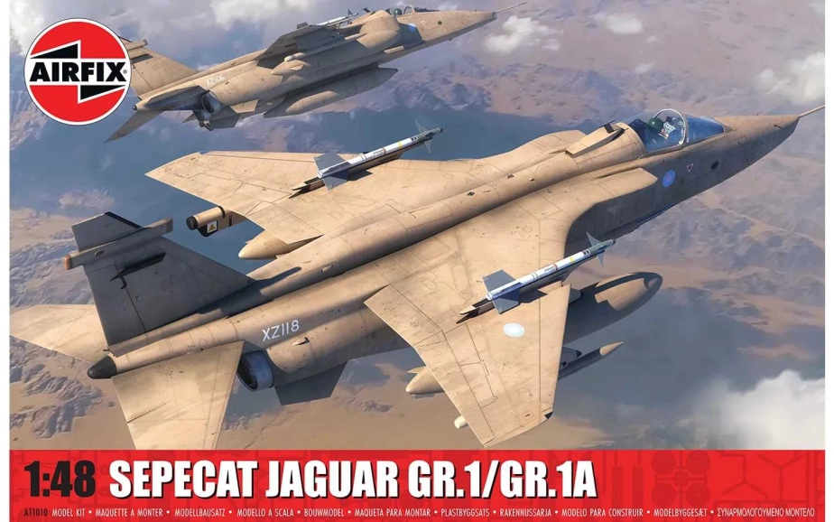 Classic Kit lietadlo A11010 - SEPECAT Jaguar GR.1/GR.1A (1:48)