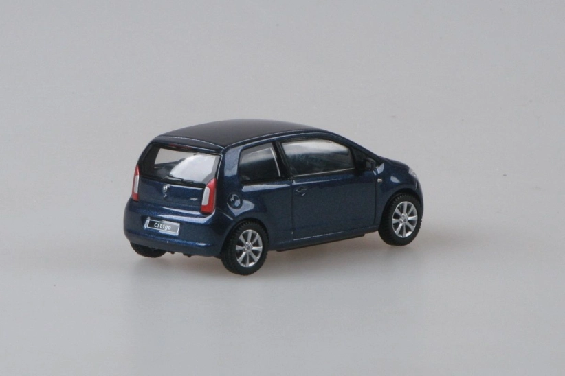 Abrex Škoda Citigo 3-dverové (2011) 1:43 – modrá night metalíza