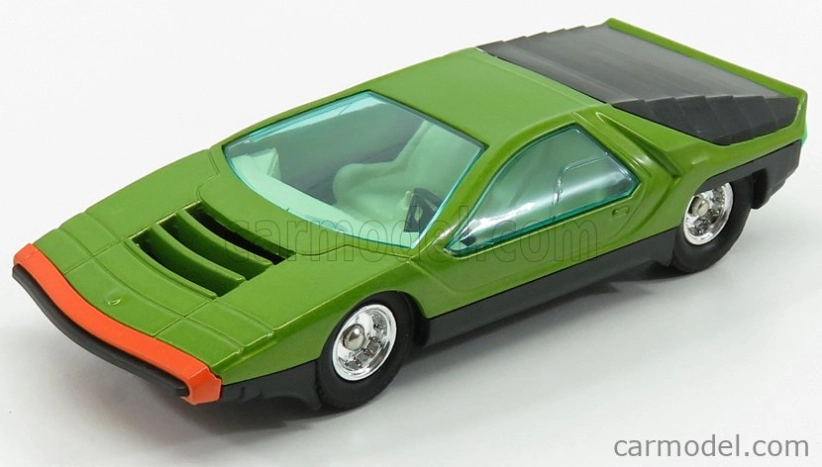 Edicola Alfa romeo Set 2x 33 Carabo Bertone 1968 - Coffret Box 1:43 Zelená červená
