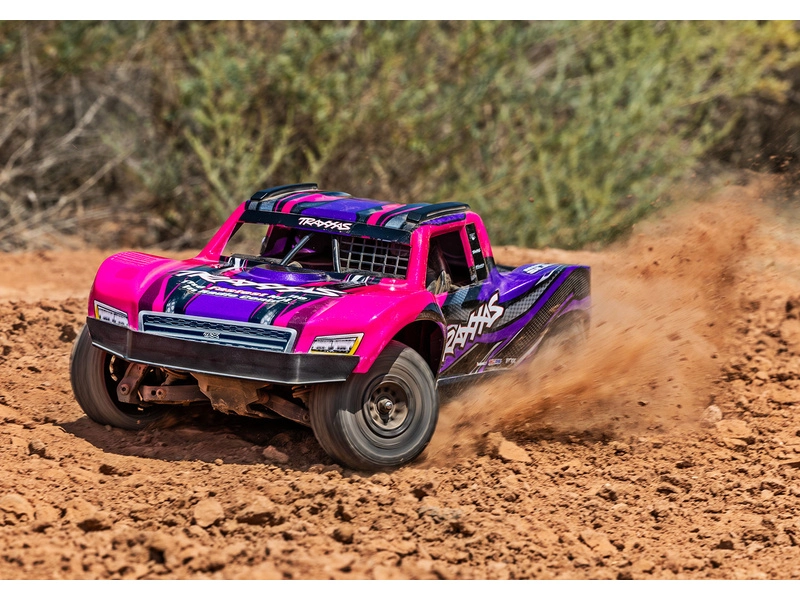 Traxxas Mini Slash 1:12 BL-2s 4WD RTR ružový