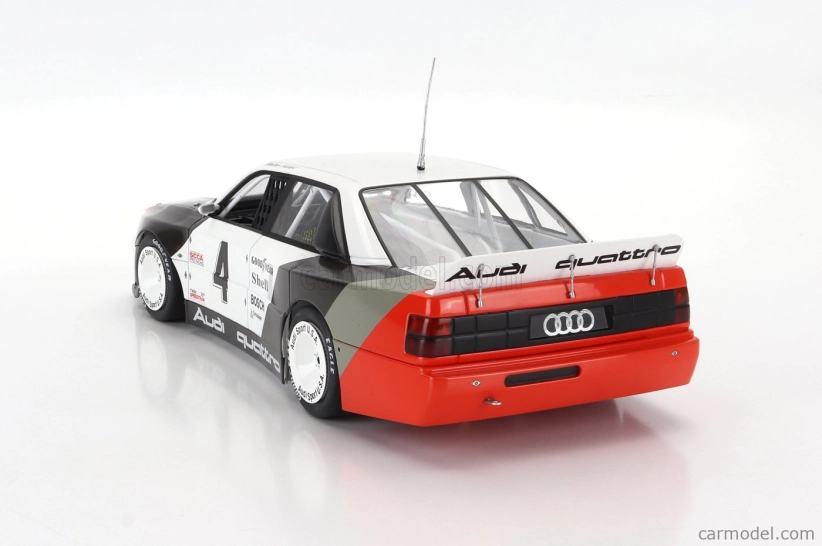 Werk83 Audi 200 Quattro Team Audi Sport N 4 Sieger St. Petersburg Trans-am 1988 Walter Rohrl 1:18 Biela Sivá Červená