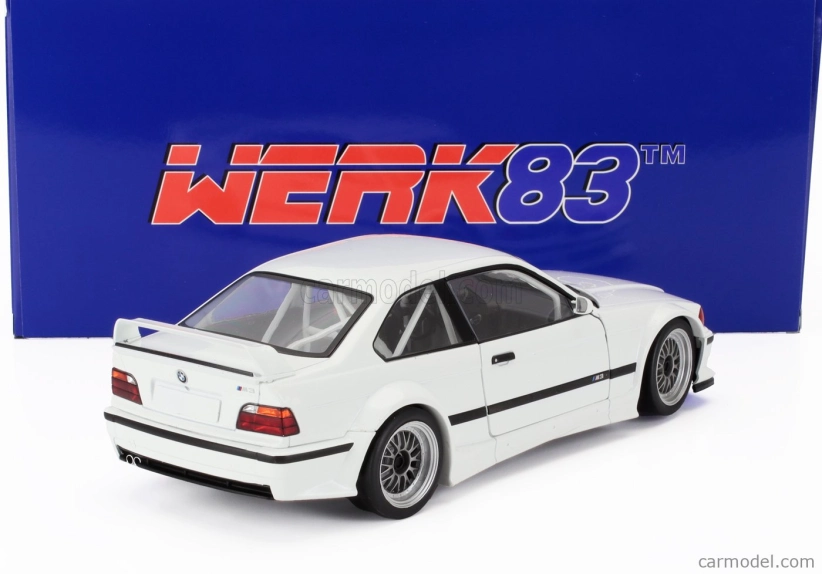 Werk83 BMW 3-series M3 Gtr (e36) Plain Body Version 1993 1:18 Bílá
