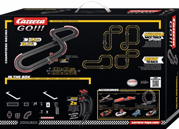 Autodráha Carrera GO 62603 Champion's Racing