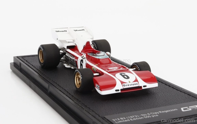 Gp-repliky Ferrari F1 312b2 Scuderia Ferrari N 6 12th South Africa Gp 1972 Clay Regazzoni 1:43 Red