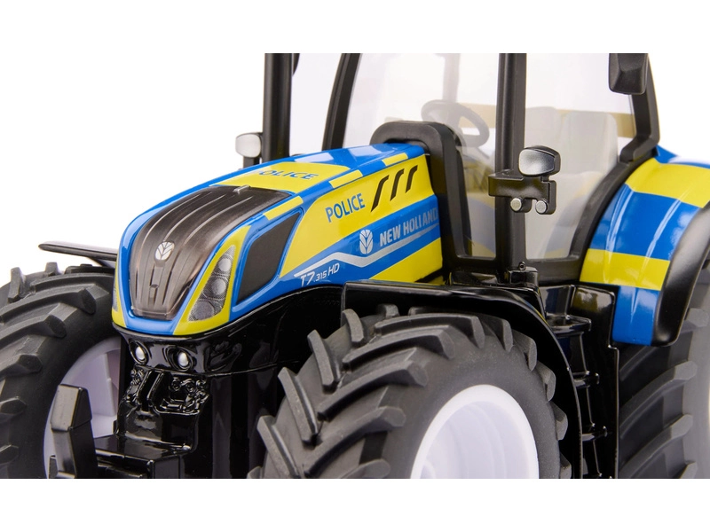 SIKU Farmer – policajný traktor New Holland 1:32
